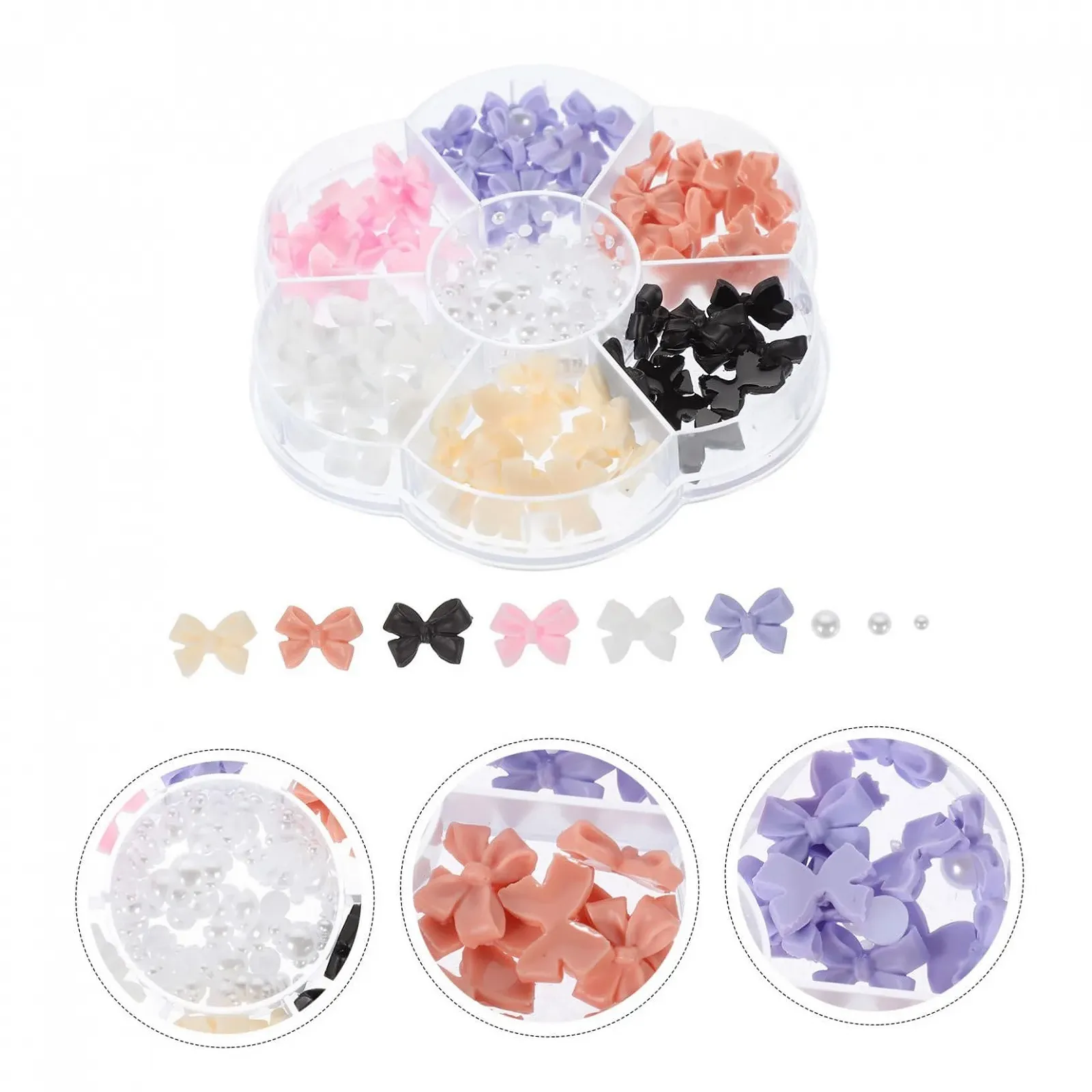 Украшения для ногтей Бантик Смола, фото №6