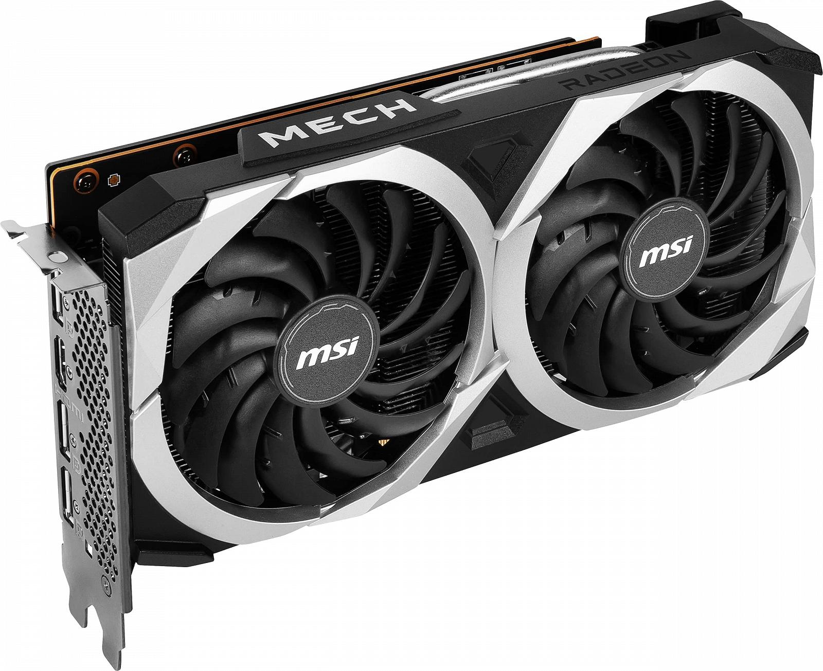MSI Radeon RX 6600 XT MECH 2X 8G OC, фото №4