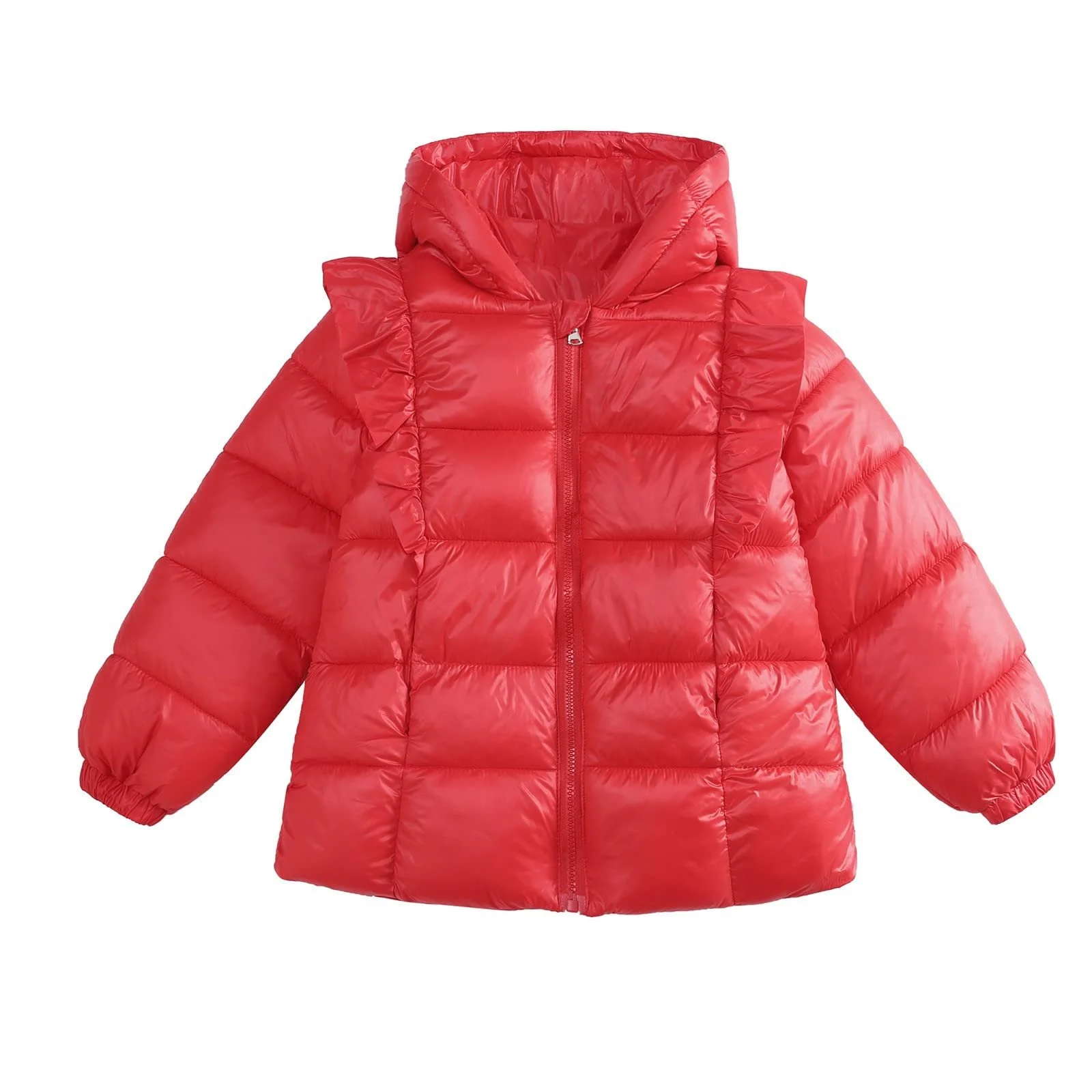 Детская зимняя куртка с капюшоном, фото №1