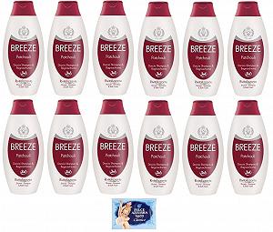 Гель-шампунь для душу BREEZE Patchouly 12 x 400 мл + тальк Felce Azzurra 100 г - Фото 1