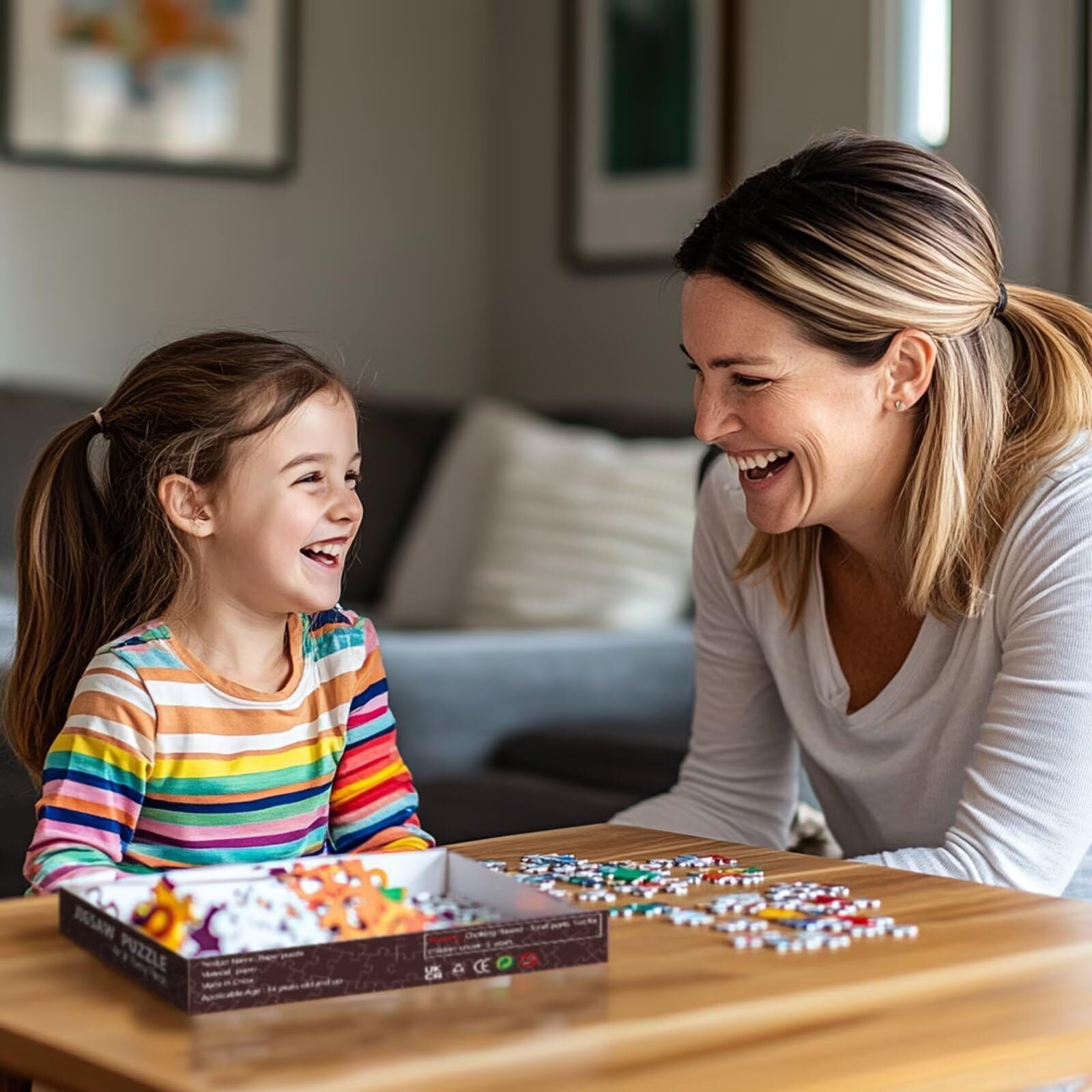 Пазл Рождественская запеченная индейка и Санта-Клаус 1000 элементов 50 x 70 см, фото №6