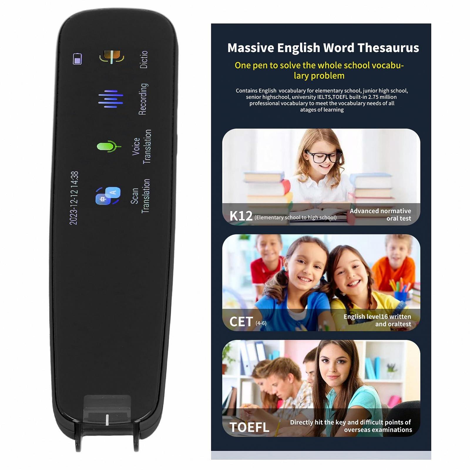 Скан-ручка для перекладу Cryfokt, багатомовний інтелектуальний, фото №3