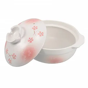 Кастрюля Donabe керамическая с крышкой японский стиль термостойкая - Фото 1