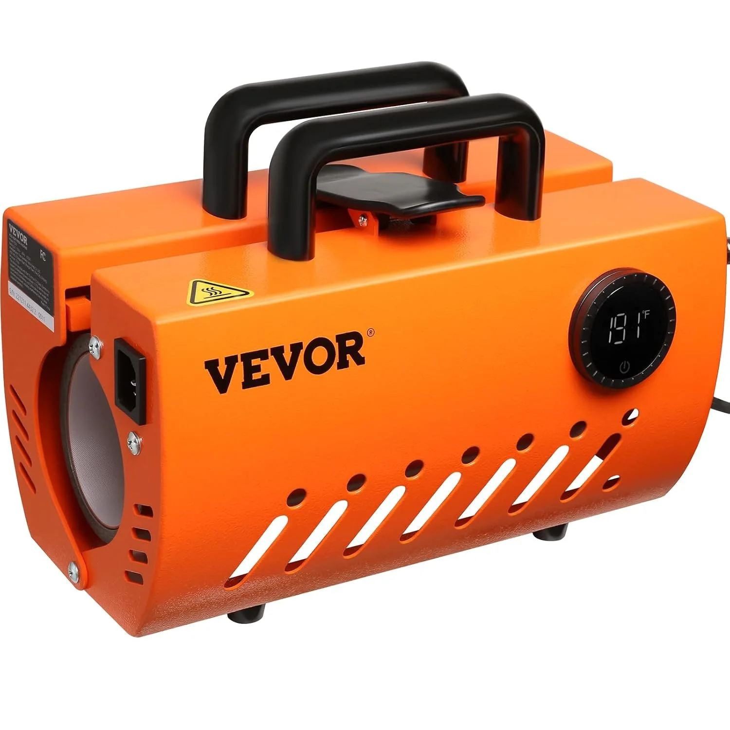 Сублимационный пресс для чашек Vevor F320 / 620 Вт / Orange, фото №7