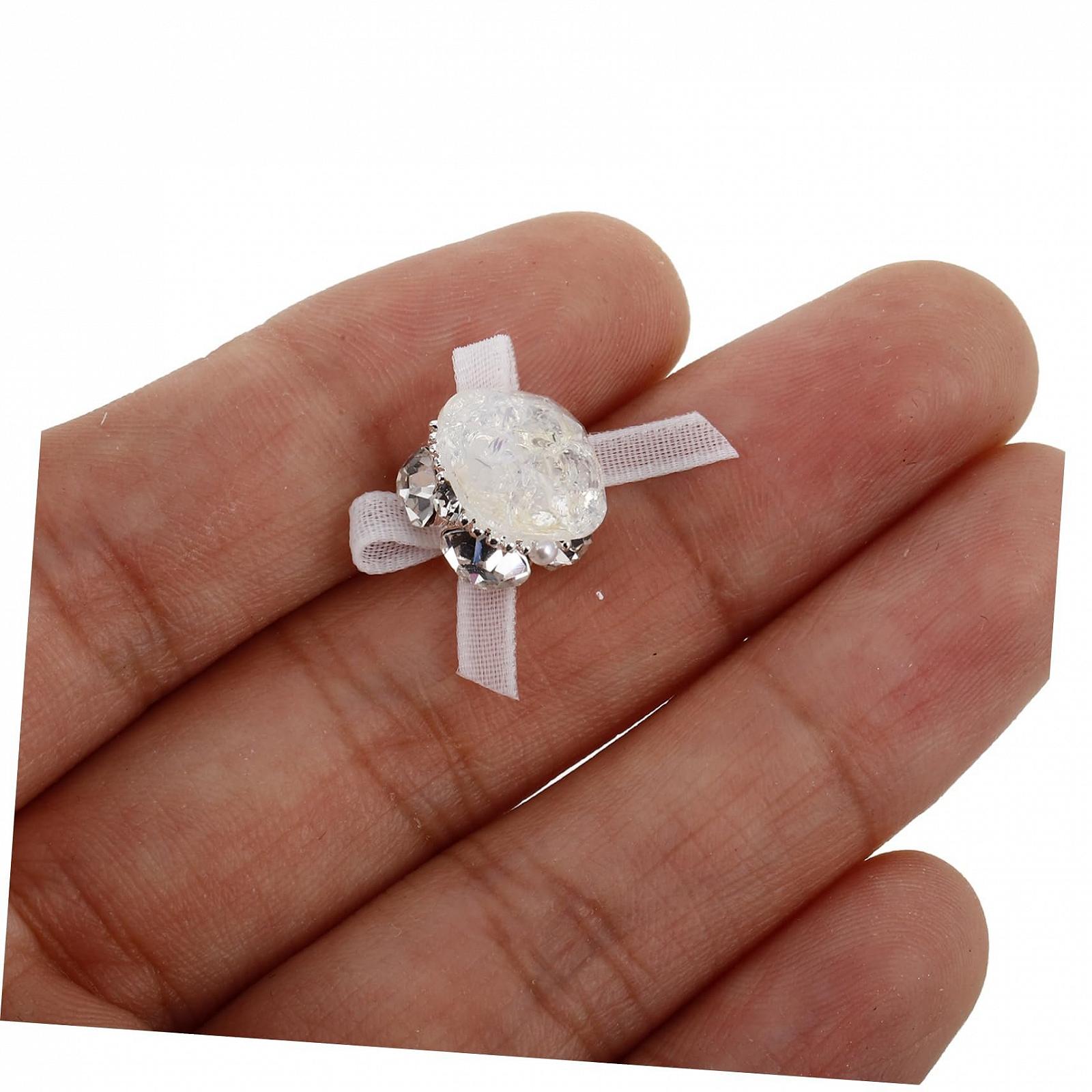 Украшение для ногтей Бант FRCOLOR Набор 8шт., фото №3