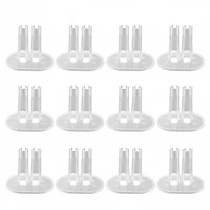 Підставка для ляльок EXCEART, 12 шт, прозора, 18-30 см - Фото 1