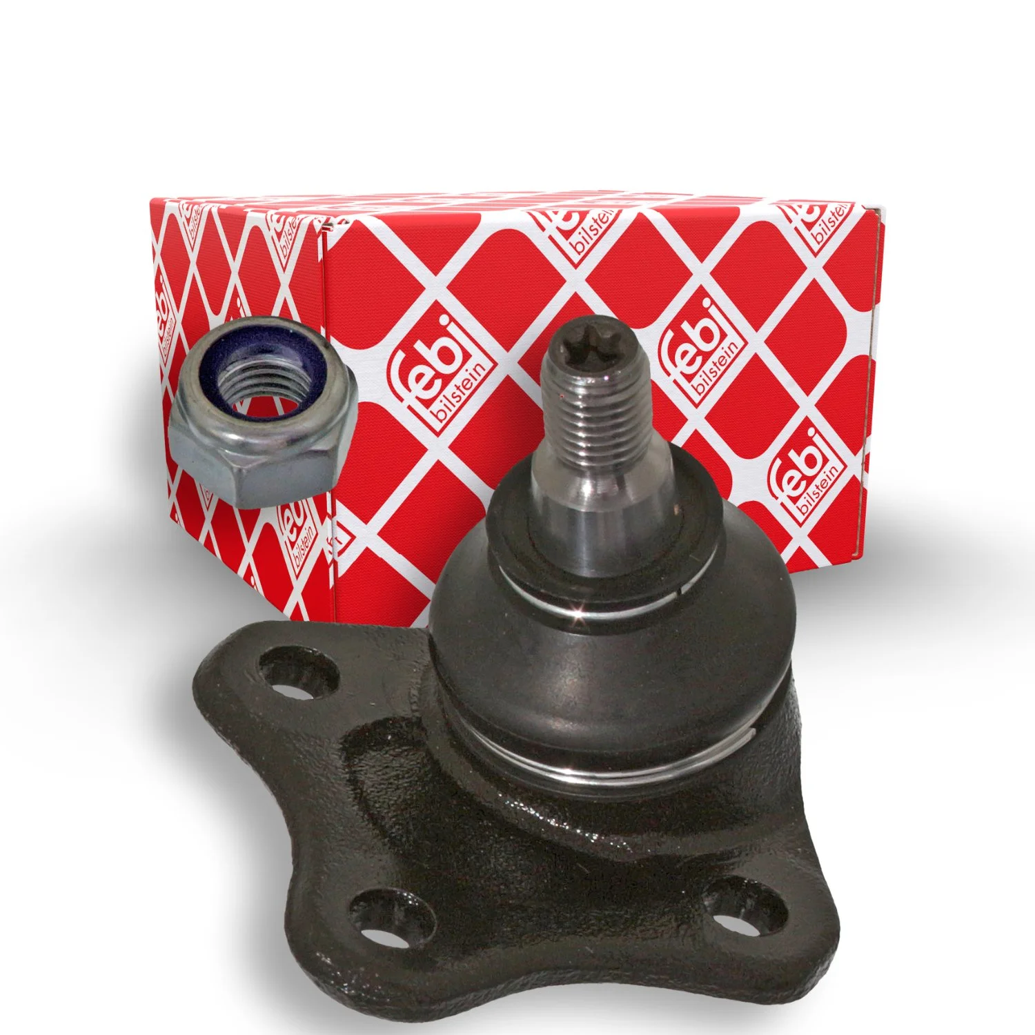 Шарова опора FEBI BILSTEIN 12658 для AUDI SEAT SKODA VW, нижня, фото №1 Шарова опора FEBI BILSTEIN 12658 для AUDI SEAT SKODA VW, нижня, фото №1