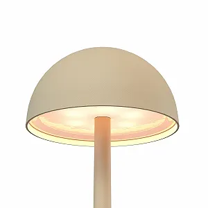 Настільна лампа Ledvion Vita світлодіодна акумуляторна 110 лм IP54 бежева synthetic.ua - Фото 1