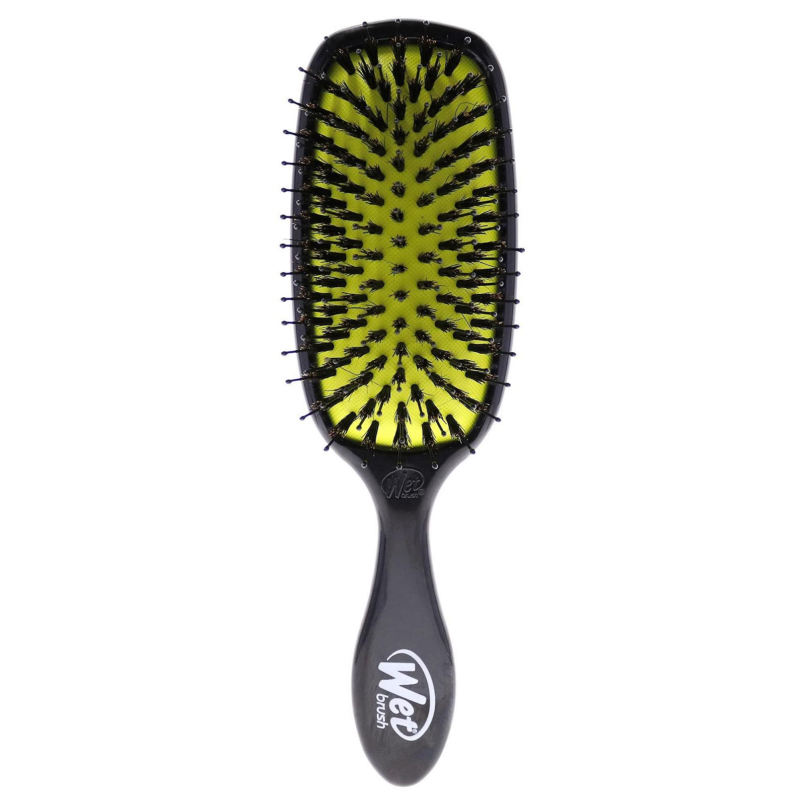 Щетка для волос Wet Brush Shine Enhancer, черная, фото №4