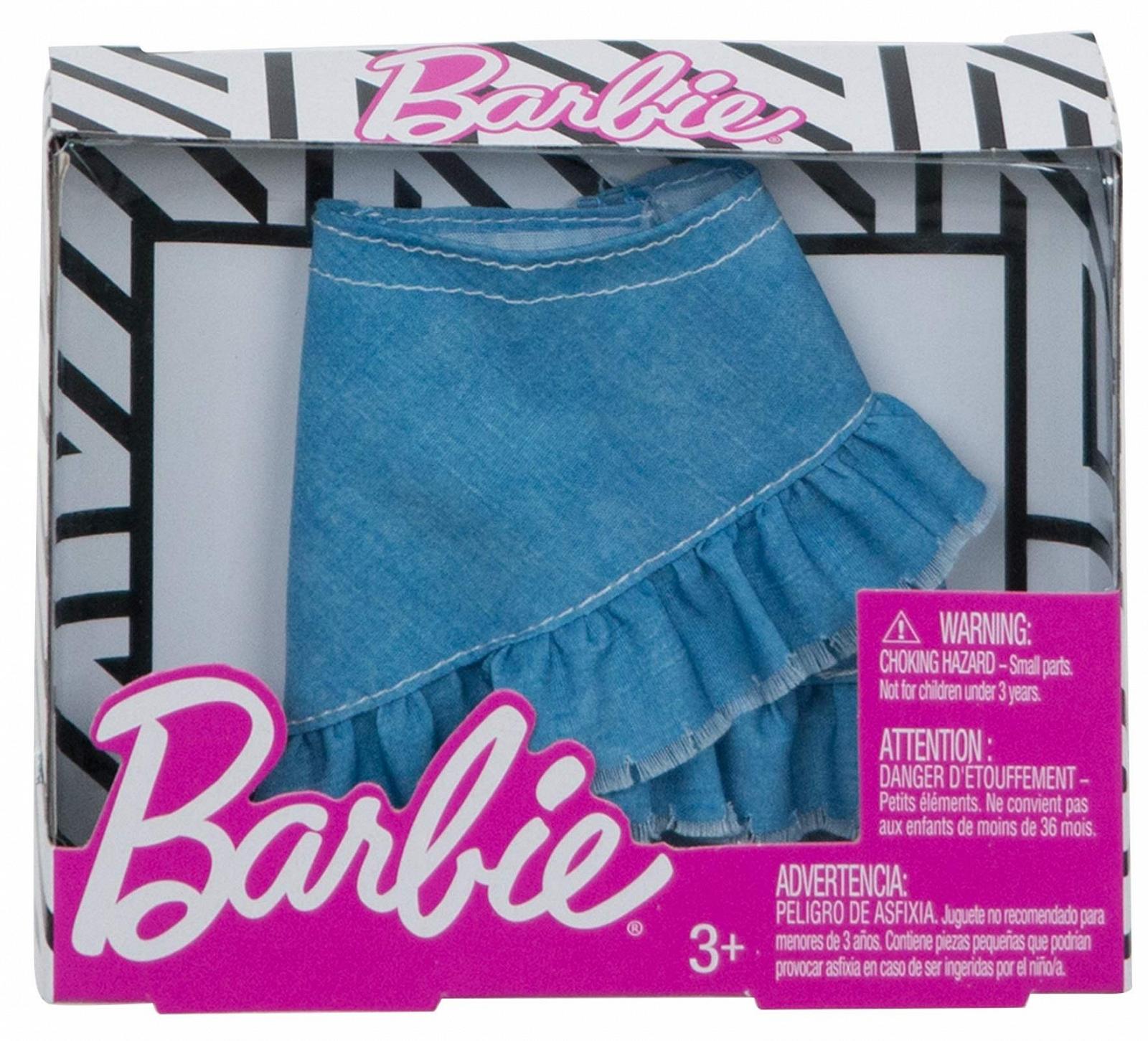 Кукла Mattel Barbie Fashion Bottom FXH85 Мини-юбка Джинсовая, фото №2 Кукла Mattel Barbie Fashion Bottom FXH85 Мини-юбка Джинсовая, фото №2