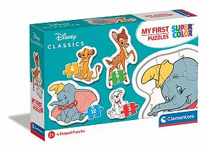 Пазл Clementoni My First Puzzle Disney Animal friends 20806 3-6-9-12 элементов Разноцветный - Фото 1