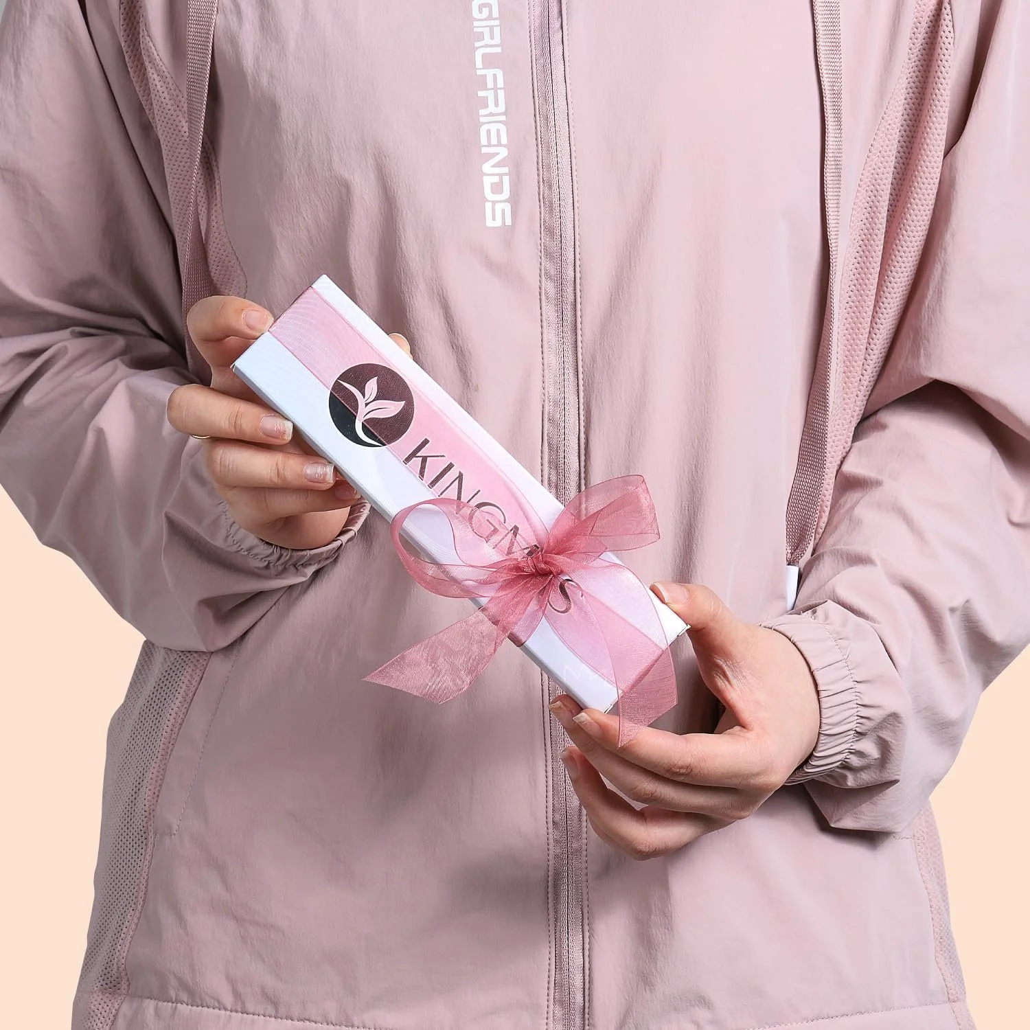 Кисти для подводки KINGMAS Fine Angled Premium 7 Pieces Gel, ультратонкая изогнутая форма, фото №7