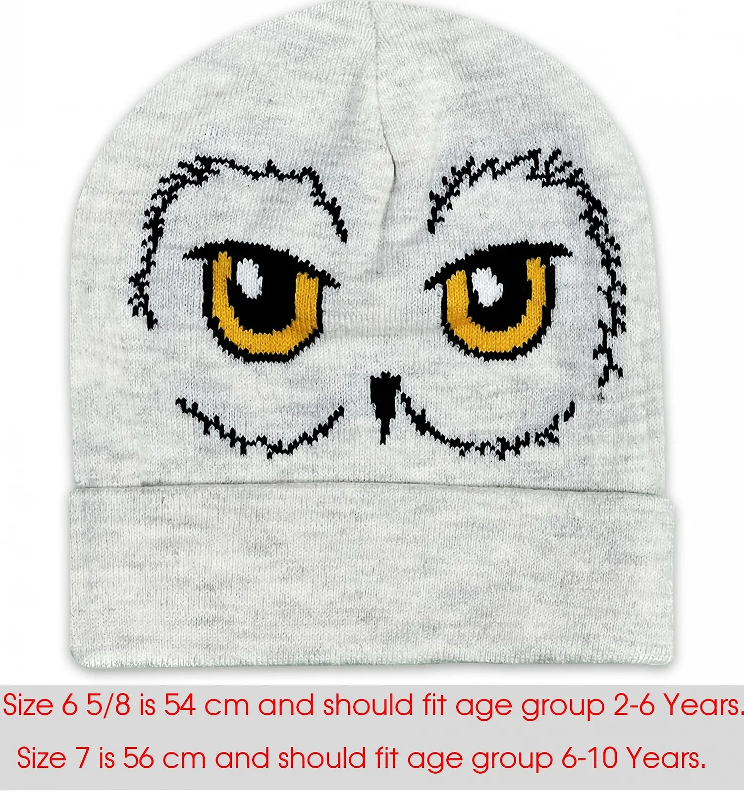 Шапка зимняя детская Harry Potter Hedwig Акрил 54, фото №2 Шапка зимняя детская Harry Potter Hedwig Акрил 54, фото №2