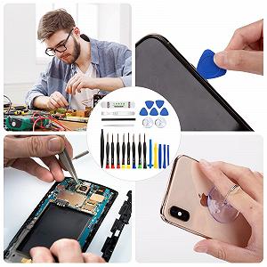 Набір викруток для ремонту професійний для мобільних телефонів ремонтний комплект 25-в-1 прецизійна synthetic.ua - Фото 1