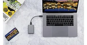 Внешний SSD LaCie Mobile Secure 2TB USB-C Space Grey synthetic.ua - Фото 1