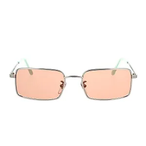 Солнцезащитные очки Retrosuperfuture Mineral Pink Line L6L 52/19/145, Серебристый/черный synthetic.ua - Фото 1