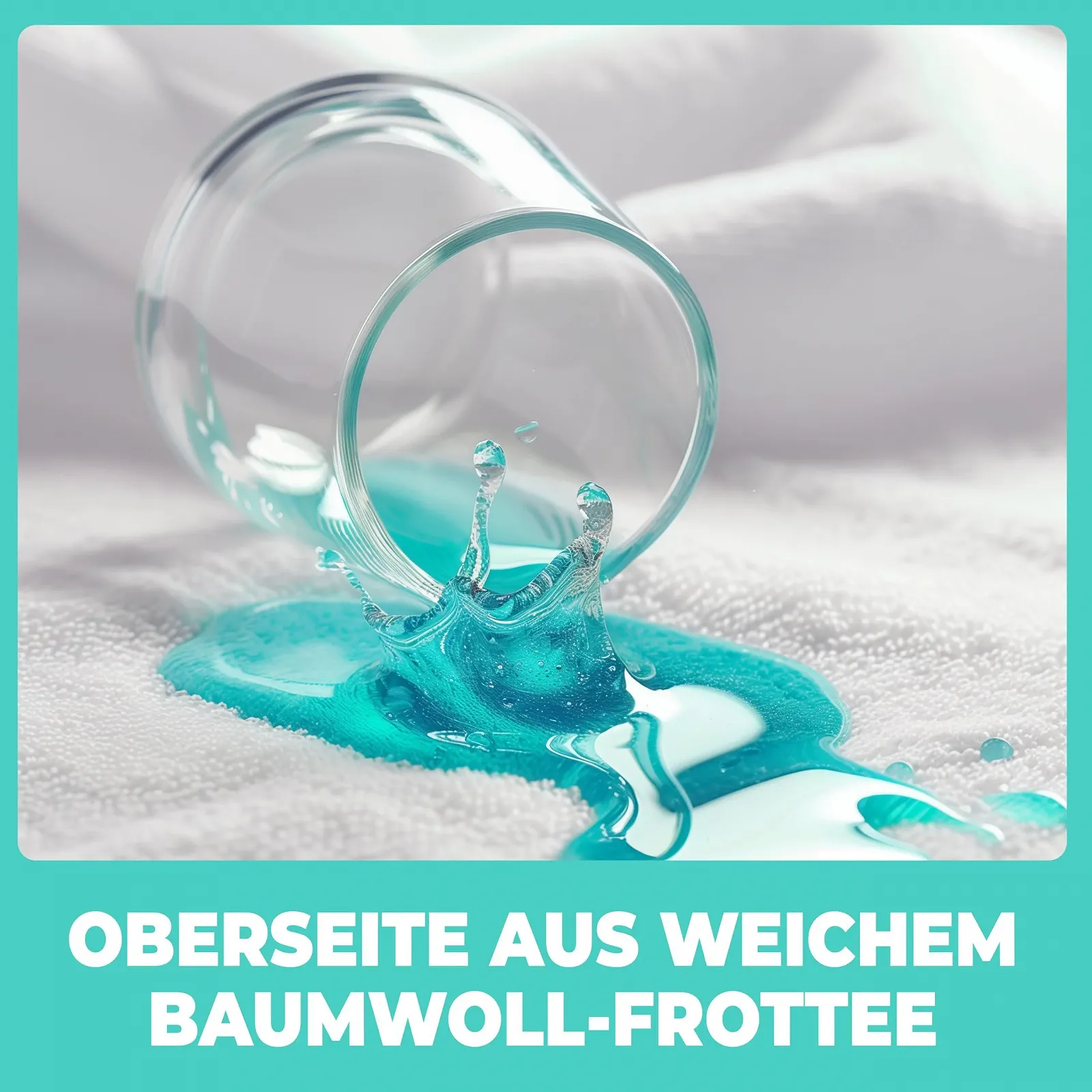 Наматрацник Водонепроникний 90 x 200 см Бавовна, 2 шт., фото №3 Наматрацник Водонепроникний 90 x 200 см Бавовна, 2 шт., фото №3