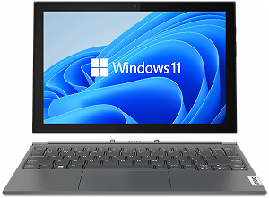 Сенсорный ноутбук 10.3" Lenovo IdeaPad Duet 3 10IGL5 Intel Celeron N4020 RAM 4GB eMMC 64GB Win11 (UKR) synthetic.ua - Фото 1