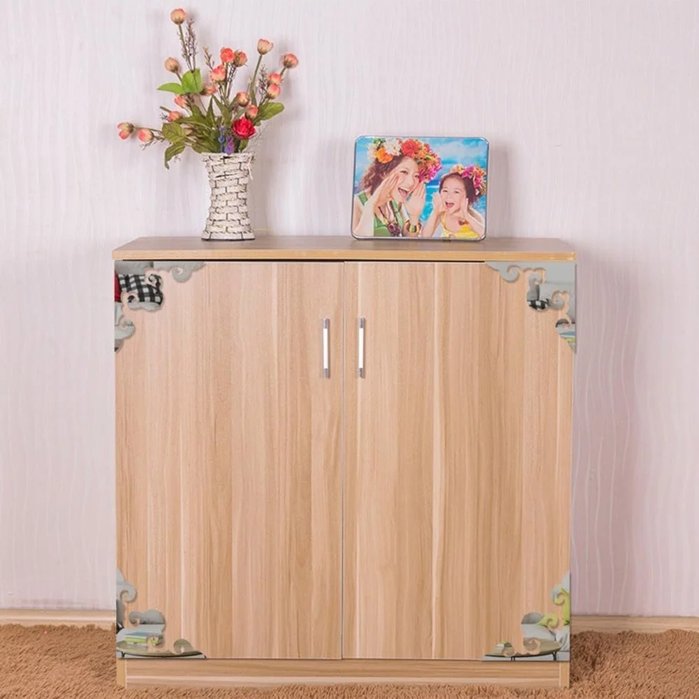 Дзеркальна наклейка 3D Mirror Sticker DIY акрилова декоративна Сріблястий, фото №3 Дзеркальна наклейка 3D Mirror Sticker DIY акрилова декоративна Сріблястий, фото №3