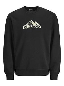Світшот JACK & JONES Jungen Jcomountain Logo Sweat Crew Neck Sn Mni - Фото 1