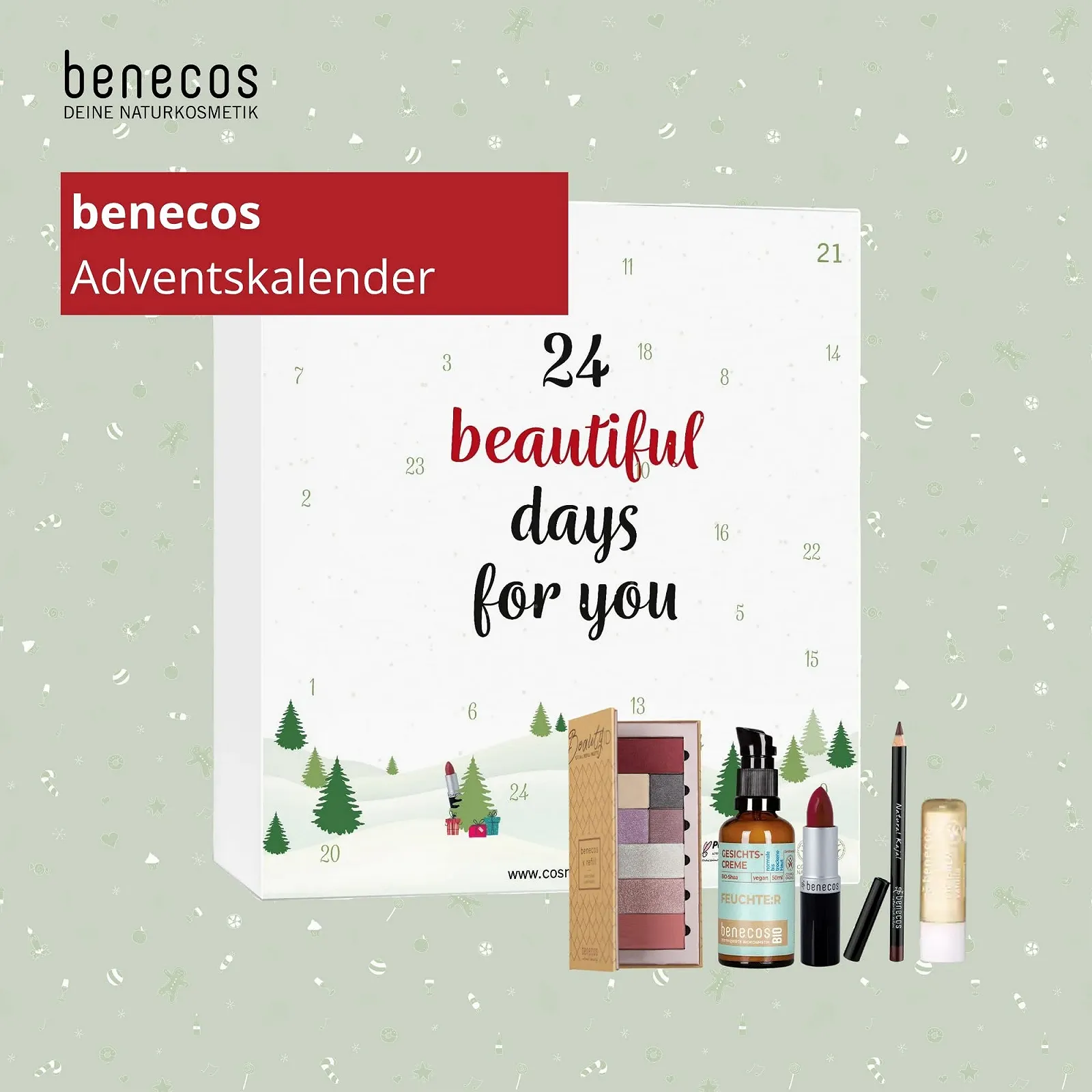 Адвент-календарь Benecos Beautiful Days For You, фото №3