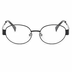 Солнцезащитные очки Oval Retro Long Keeper Металл Vintage UV400 synthetic.ua - Фото 1