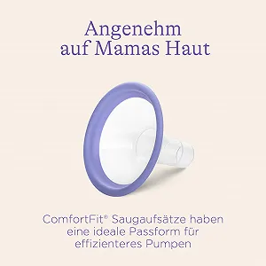 Насадки для молоковідсмоктувача Lansinoh ComfortFit Small 21 мм 2 шт. synthetic.ua - Фото 1
