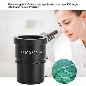 Окуляр WF10X 22 мм широкоугольный для микроскопа WF006G 30 мм synthetic.ua - Фото 1