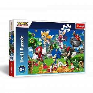 Пазлы Trefl Sonic The Hedgehog Sonic and Friends 160 элементов - Фото 1