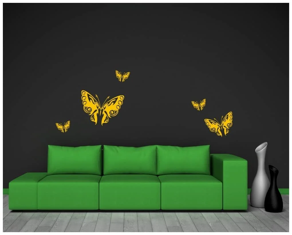 Наклейки на стіну Butterfly Набір 6 шт., фото №2