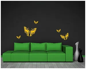 Наклейки на стіну Butterfly Набір 6 шт. synthetic.ua - Фото 1