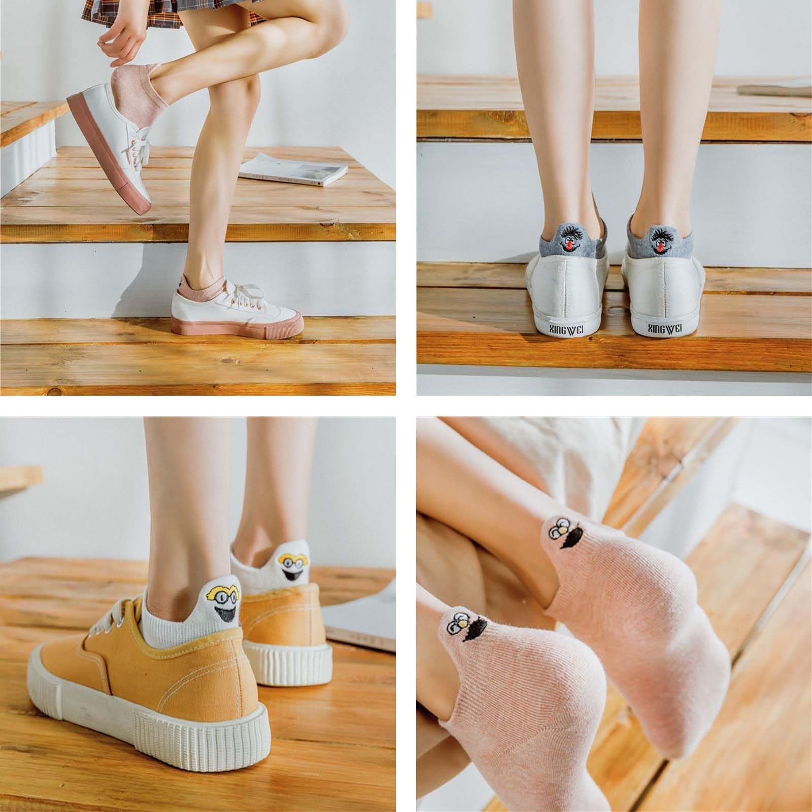 Женские носки Good Mood Socks 39-42 Разноцветные, 7 пар, фото №6