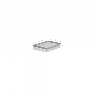 Воздушный фильтр KNECHT LX 643 для CITROËN PEUGEOT - Фото 1