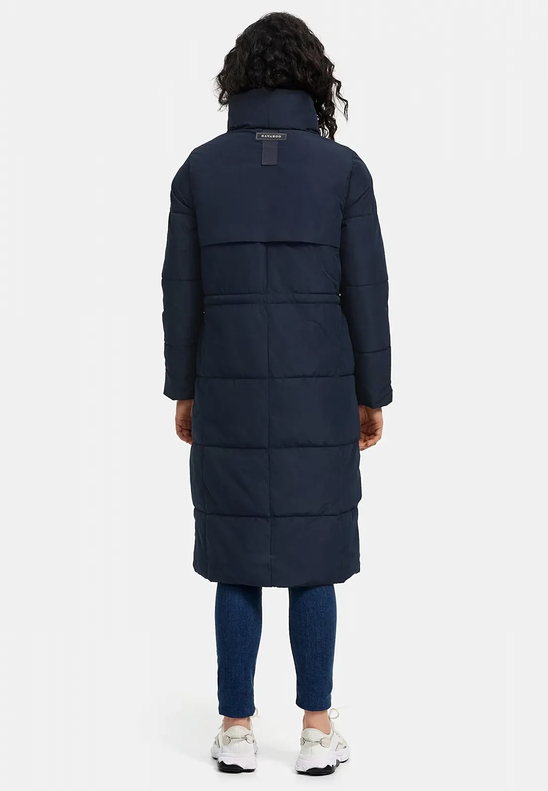 Жіноче зимове пальто Navahoo Тепле стьобане зі шнурком на талії Der Wahnsinn 14, фото №3