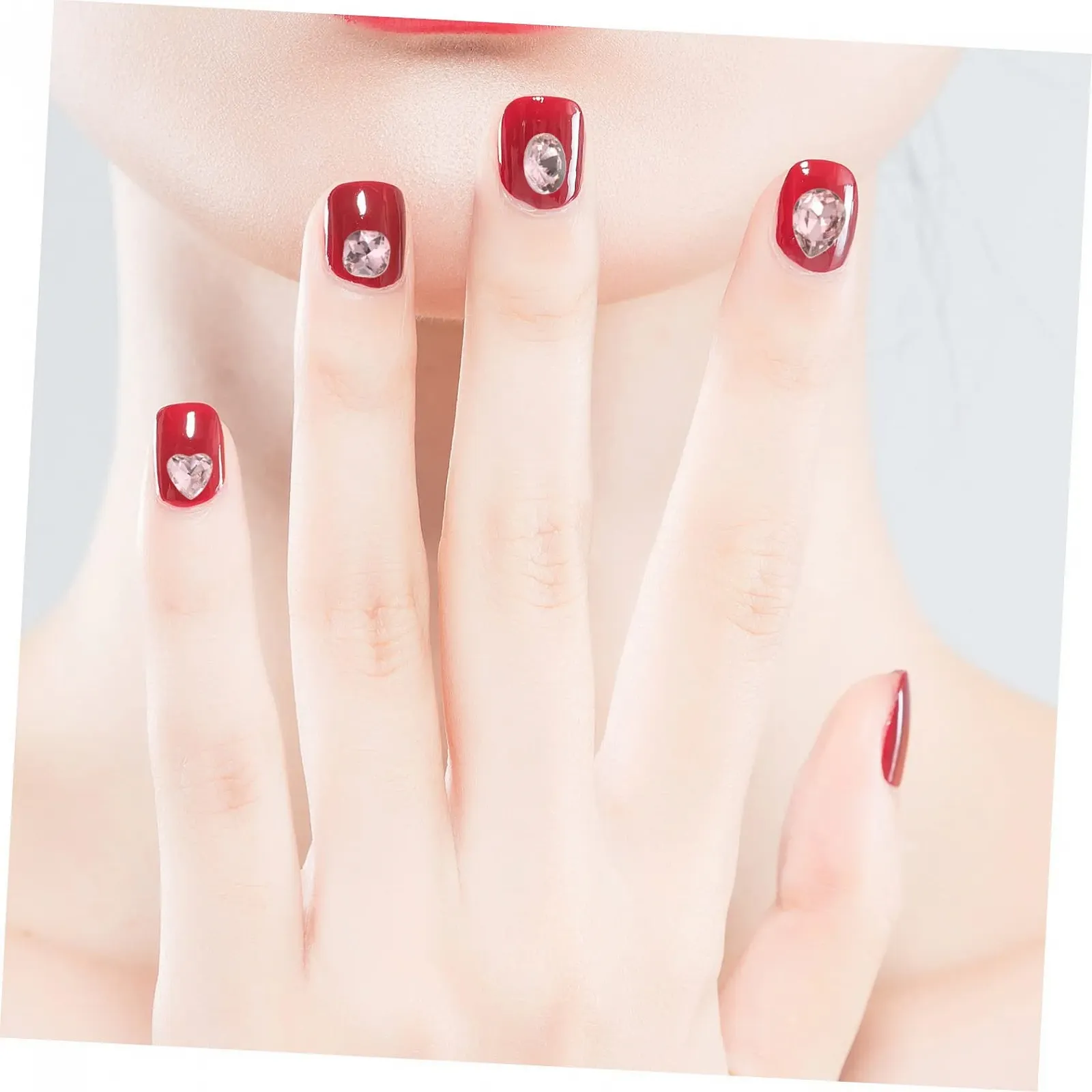 Стразы для ногтей Healeved для DIY маникюра с неровными формами. Высококачественные, прочные драгоценности для творческого дизайна ногтей, рукоделия и DIY проектов, фото №7