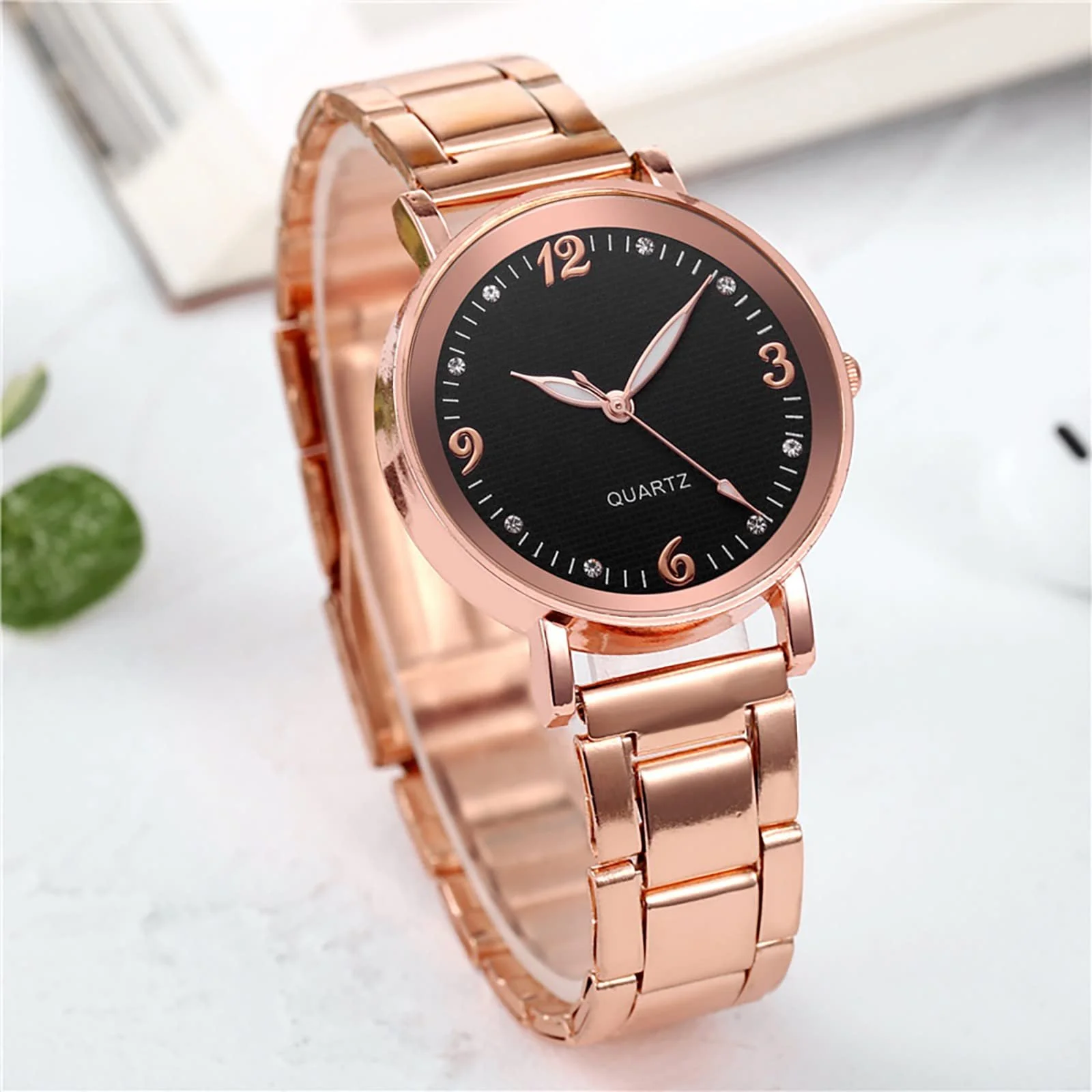 Годинник Кварцовий Аналоговий Generisch Чоловічий Leuchtende Band Steel Edelstahl, фото №4