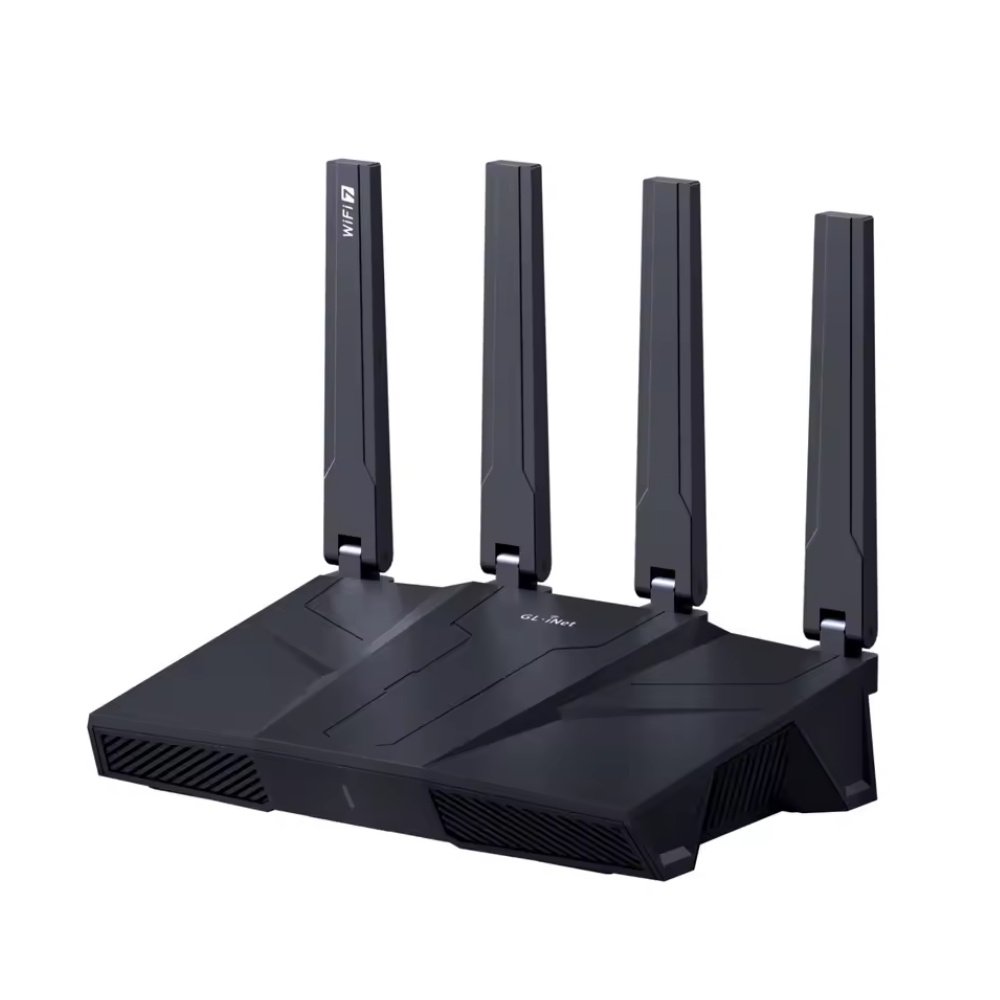 Маршрутизатор GL.iNet Flint 3 GL-BE9300 Tri-band Wi-Fi 7 Home Router OpenWRT VPN роутер GL-iNet, фото №1