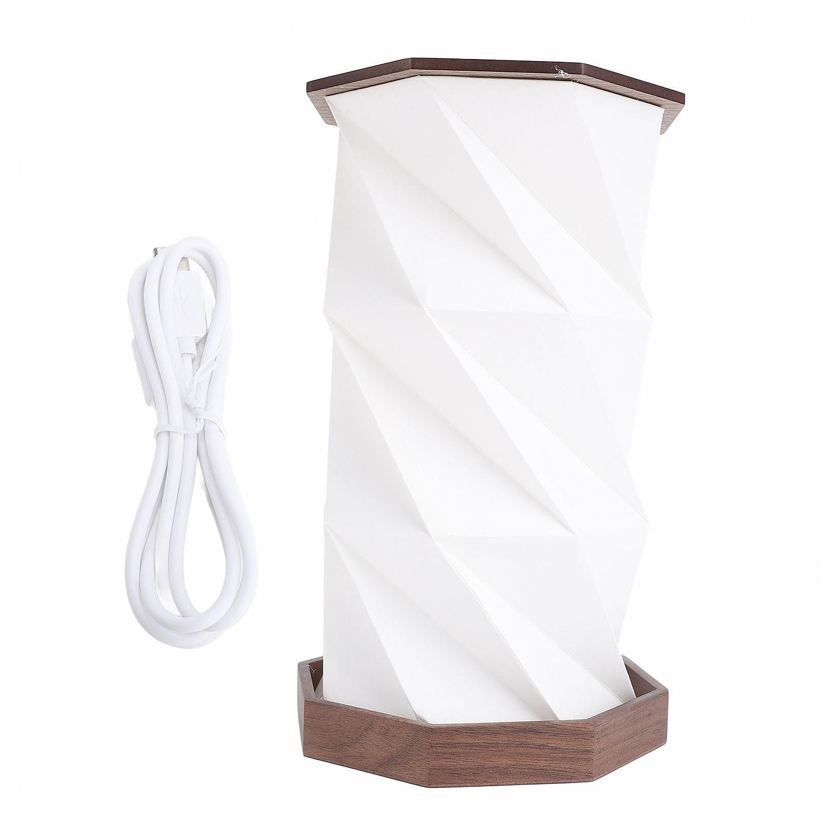 Настільна лампа Cuifati Cordless Portable Paper Folding Battery Operated Touch Dimmable, фото №7