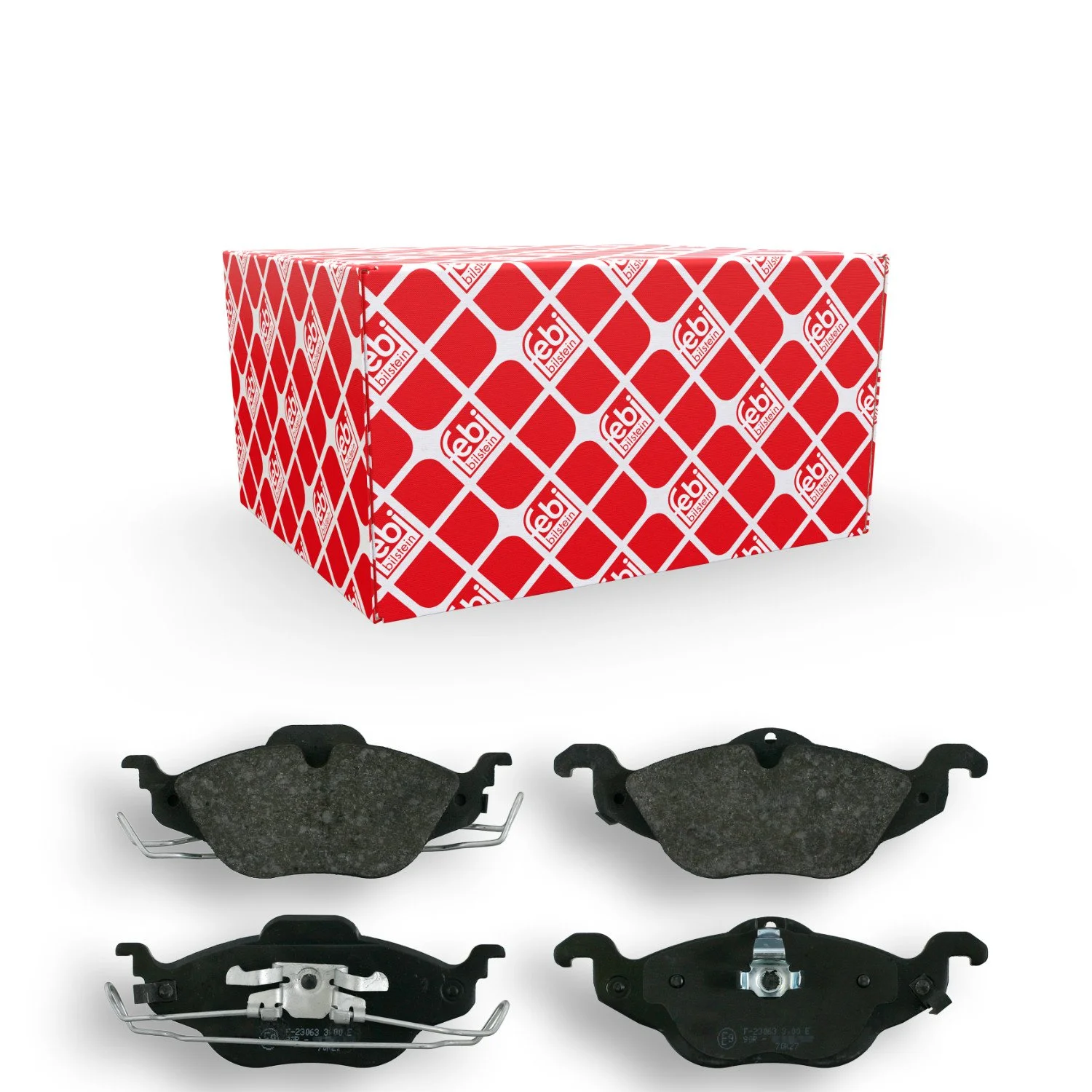 Комплект тормозных колодок, дисковый тормоз FEBI BILSTEIN 16233 для OPEL VAUXHALL, фото №1