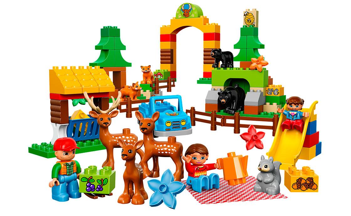 Детский конструктор LEGO Duplo Лесной заповедник 10584, фото №5