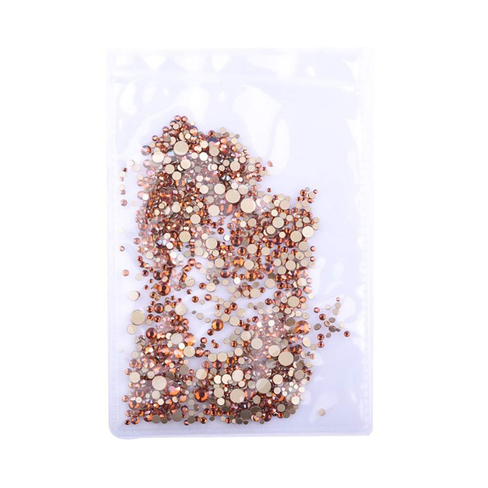 Блискітки для нігтів DIY прикраси для нігтів, різні форми, бурштиновий колір, фото №1