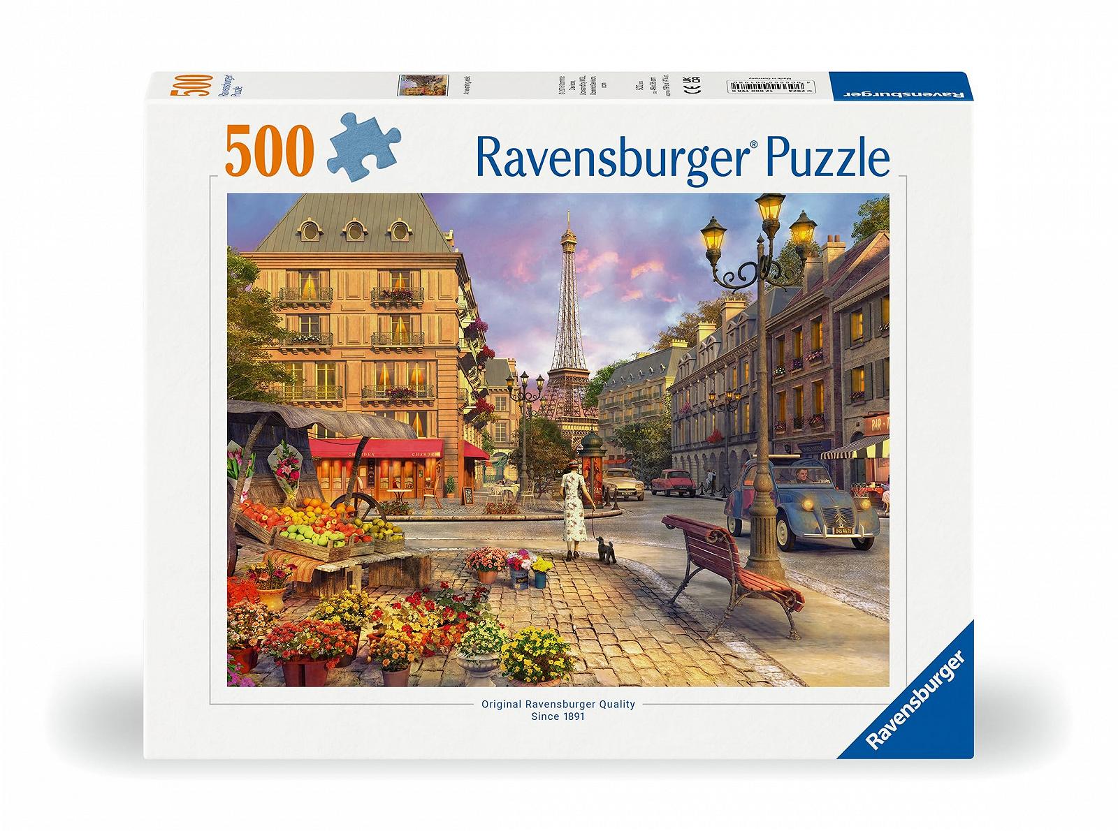 Пазл Ravensburger Walk Through Paris 12000198 500 элементов 12+ лет Городской пейзаж, фото №2
