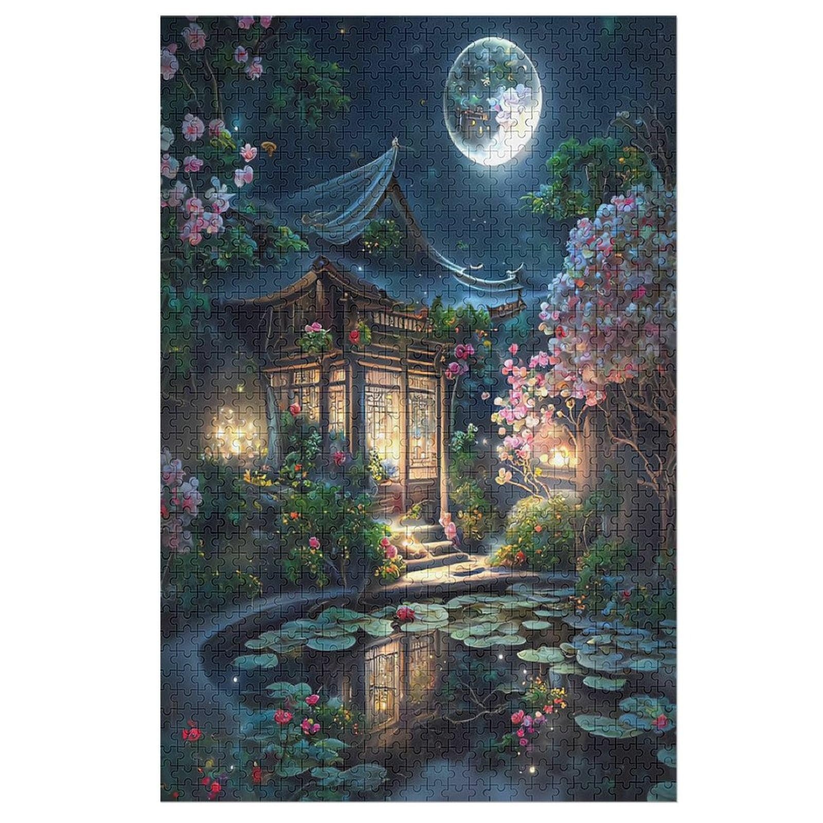 Деревянный пазл Japanese Style 1000 элементов 78 x 53 см, фото №1