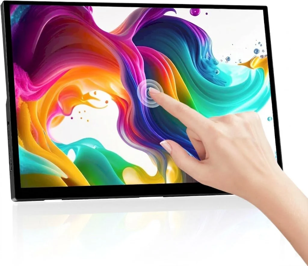 Монитор портативный сенсорный 16" Pisichen HD-160 Full HD IPS 60 Гц, фото №1