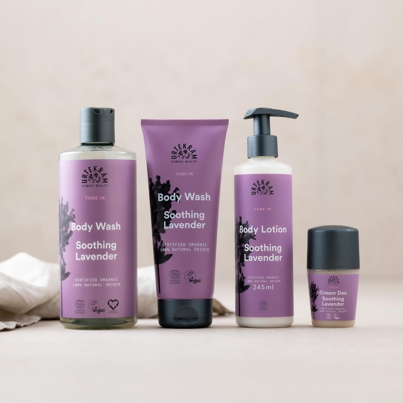 Лосьон для мытья тела Urtekram Soothing Lavender 200 мл, фото №6