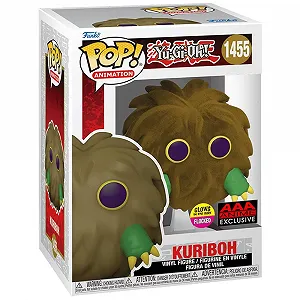 Фігурка Funko Pop Yu Gi Oh Kuriboh Flocked #1455 Exclusive Edition що світиться у темряві - Фото 1
