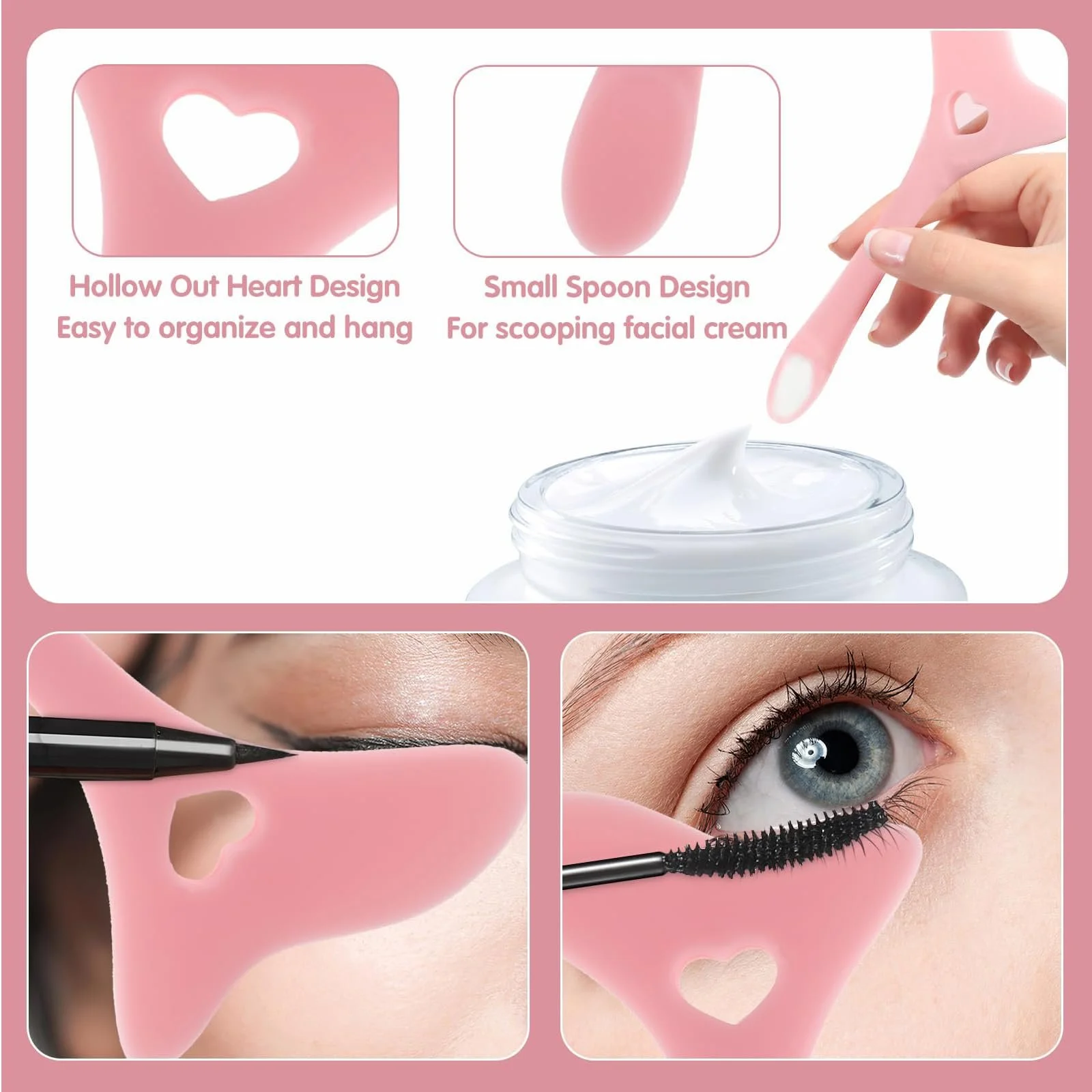 Інструмент Ruzister Силіконовий Допоміжний Для Підведення Для Очей Ультратонкий Набір Пензлів, фото №5