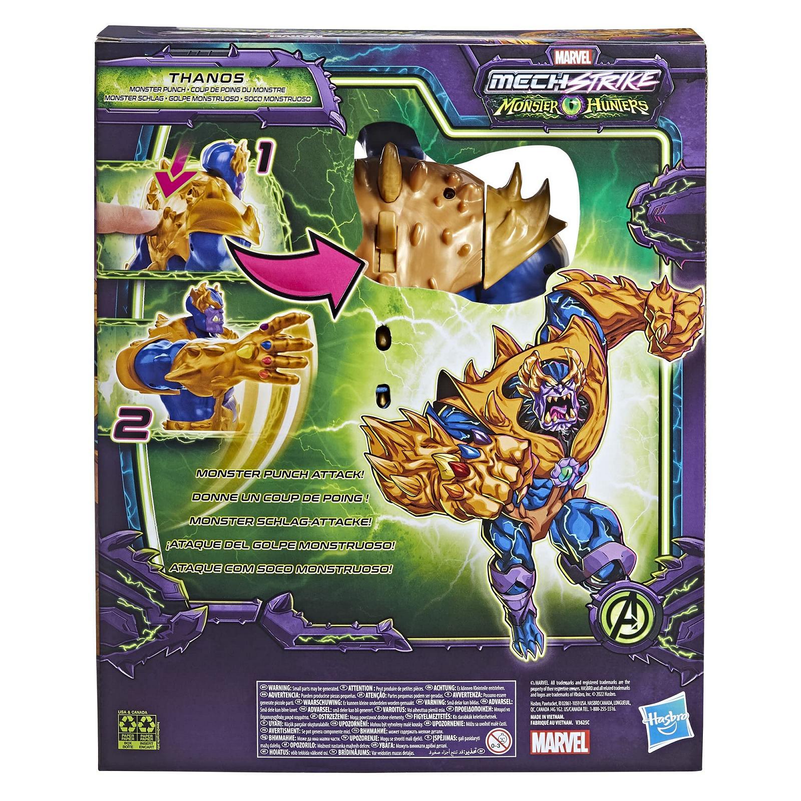 Фігурка Thanos Marvel Avengers Mech Strike Monster Hunters Monster Strike, 22,5 см Deluxe, фото №5