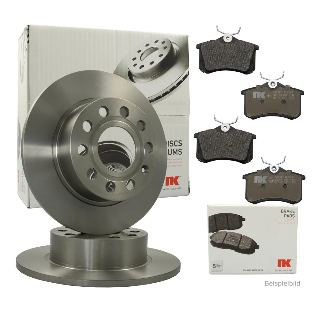 Тормозной диск NK 203342 для Mercedes-Benz, задняя ось, фото №1