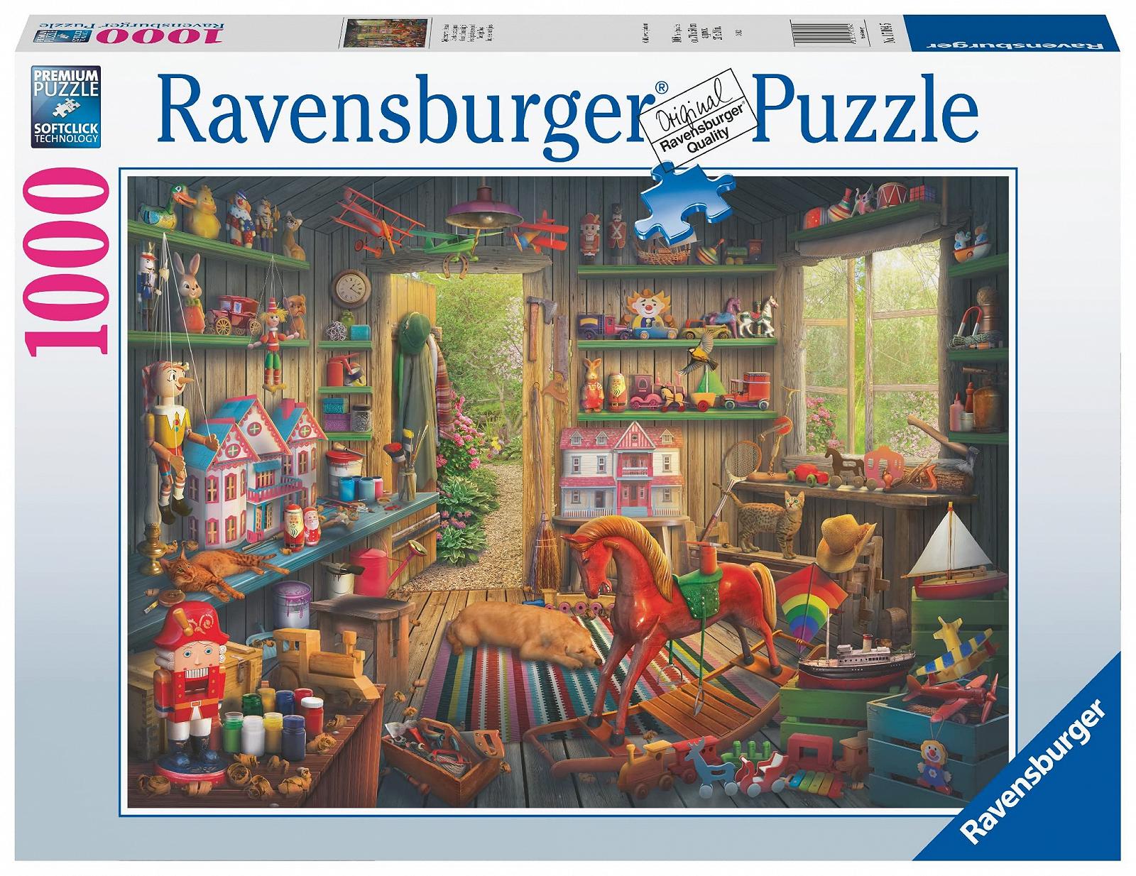 Пазл Ravensburger 17084 Toy of Then 1000 деталей, фото №2